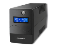 UPS (zasilacz awaryjny) QOLTEC UPS | Monolith | 850VA | 480W | LCD | USB | RJ45 53979